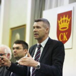 11.02.2019 Kielce. Przedstawiciele organizacji pozarządowych spotkali się z prezydentem miasta. Prezydent Bogdan Wenta / Jarosław Kubalski / Radio Kielce