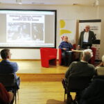 12.02.2019 Kielce. OMPiO. Spotkanie promujące książkę „Świat Muszkieterów. Zapomnij albo zgiń” Jerzego Rostkowskiego / Jarosław Kubalski / Radio Kielce