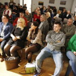 12.02.2019 Kielce. OMPiO. Spotkanie promujące książkę „Świat Muszkieterów. Zapomnij albo zgiń” Jerzego Rostkowskiego / Jarosław Kubalski / Radio Kielce