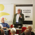 12.02.2019 Kielce. OMPiO. Spotkanie promujące książkę „Świat Muszkieterów. Zapomnij albo zgiń” Jerzego Rostkowskiego. Dr Zbigniew Stańczyk – kustosz Instytut Hoovera w Kalifornii (The Hoover Institution on War, Revolution and Peace) oraz Jerzy Rostkowski / Jarosław Kubalski / Radio Kielce