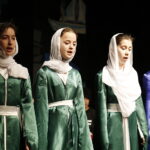 13.02.2019 Kielce. Teatr Lalki i Aktora "Kubuś". Występ dzieci z Czeczeni, uczestników projektu "Ojczyzny", realizowanego przez "Kubusia" / Jarosław Kubalski / Radio Kielce