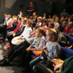 13.02.2019 Kielce. Teatr Lalki i Aktora "Kubuś". Występ dzieci z Czeczeni, uczestników projektu "Ojczyzny", realizowanego przez "Kubusia" / Jarosław Kubalski / Radio Kielce