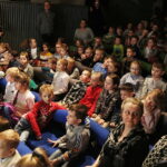 13.02.2019 Kielce. Teatr Lalki i Aktora "Kubuś". Występ dzieci z Czeczeni, uczestników projektu "Ojczyzny", realizowanego przez "Kubusia" / Jarosław Kubalski / Radio Kielce