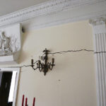 15.02.2019 Kielce. Pałacyk Tomasza Zielińskiego. DŚT. Pęknięcia na ścianach / Jarosław Kubalski / Radio Kielce