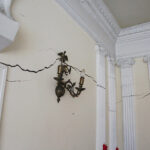 15.02.2019 Kielce. Pałacyk Tomasza Zielińskiego. DŚT. Pęknięcia na ścianach / Jarosław Kubalski / Radio Kielce