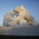 19.02.2019 Micigózd. Pożar składowiska elektrośmieci / Jarosław Kubalski / Radio Kielce