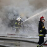 19.02.2019 Micigózd. Pożar składowiska elektrośmieci / Jarosław Kubalski / Radio Kielce