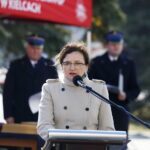 19.02.2019 Kielce. Przekazanie nowego sprzętu strażaków. Wojewoda Agata Wojtyszek / Jarosław Kubalski / Radio Kielce