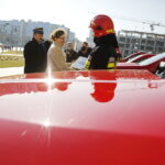 19.02.2019 Kielce. Przekazanie nowego sprzętu strażaków. Przekazania dokonali Wojewoda Agata Wojtyszek i Robert Sabat. zastępca Świętokrzyskiego Komendanta Wojewódzkiego Państwowej Straży Pożarnej / Jarosław Kubalski / Radio Kielce