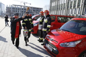 19.02.2019 Kielce. Przekazanie nowego sprzętu strażaków / Jarosław Kubalski / Radio Kielce