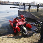 22.02.2019 Kielce. Prezentacja sprzętu do ratowania ludzi na kruchym lodzie / Jarosław Kubalski / Radio Kielce