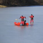 22.02.2019 Kielce. Prezentacja sprzętu do ratowania ludzi na kruchym lodzie / Jarosław Kubalski / Radio Kielce