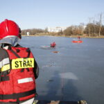 22.02.2019 Kielce. Prezentacja sprzętu do ratowania ludzi na kruchym lodzie / Jarosław Kubalski / Radio Kielce