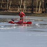 22.02.2019 Kielce. Prezentacja sprzętu do ratowania ludzi na kruchym lodzie / Jarosław Kubalski / Radio Kielce