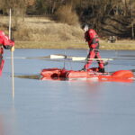 22.02.2019 Kielce. Prezentacja sprzętu do ratowania ludzi na kruchym lodzie / Jarosław Kubalski / Radio Kielce