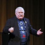 22.02.2019 Kielce. WDK. Lech Wałęsa podczas spotkania z mieszkańcami / Jarosław Kubalski / Radio Kielce