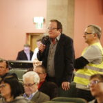 22.02.2019 Kielce. WDK. Lech Wałęsa podczas spotkania z mieszkańcami / Jarosław Kubalski / Radio Kielce