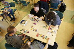 24.02.2019 Kielce.Wojewódzka Biblioteka Publiczna. Gry planszowe / Jarosław Kubalski / Radio Kielce