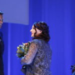 26.02.2019 Kielce. KCK. Nagrody Miasta Kielce. Aleksandra Klusek – Gębska. Nauczyciel, wychowawca świetlicy szkolnej Zespołu Państwowych Szkół Muzycznych w Kielcach / Jarosław Kubalski / Radio Kielce