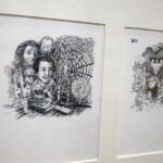 26.02.2019 Kielce. Muzeum Lat Szkolnych Stefana Żeromskiego. Wystawa ilustracji z dzieł Stefana Żeromskiego / Jarosław Kubalski / Radio Kielce