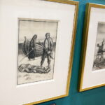 26.02.2019 Kielce. Muzeum Lat Szkolnych Stefana Żeromskiego. Wystawa ilustracji z dzieł Stefana Żeromskiego / Jarosław Kubalski / Radio Kielce