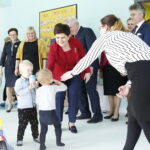 28.02.2019 Strawczyn. Wicepremier Beata Szydło odwiedziła przedszkole i żłobek samorządowy / Jarosław Kubalski / Radio Kielce