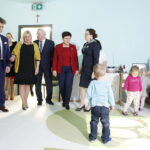 28.02.2019 Strawczyn. Wicepremier Beata Szydło odwiedziła przedszkole i żłobek samorządowy / Jarosław Kubalski / Radio Kielce