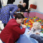 28.02.2019 Strawczyn. Wicepremier Beata Szydło odwiedziła przedszkole i żłobek samorządowy / Jarosław Kubalski / Radio Kielce