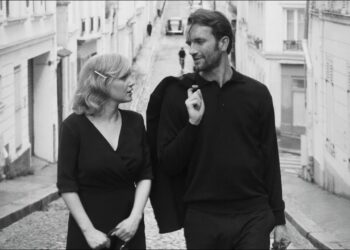 Kadr z filmu "Zimna wojna". Na zdjęciu: Joanna Kulig i Tomasz Kot / materiały prasowe