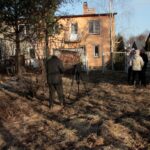 Skarżysko. Interwencja. Woda zalewa posesje mieszkańcom ulicy 1 Maja / Krzysztof Bujnowicz / Radio Kielce