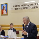 Konkurs Wiedzy o Sejmie. Po prawej Krzysztof Lipiec- poseł PiS / Michał Kita / Radio Kielce