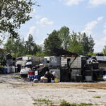 Składowisko niebezpiecznych odpadów w Nowinach przy ulicy Perłowej / Marzena Mąkosa / Radio Kielce