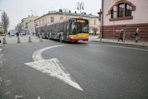 Kielce. Ulica Paderewskiego / Fot. Marzena Mąkosa - Radio Kielce