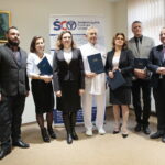 Podpisanie kontraktu dotyczącego wdrożenia pilotażu Krajowej Sieci Onkologicznej w województwie świętokrzyskim / Marzena Mąkosa / Radio Kielce