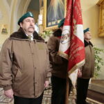 Uroczysty pogrzeb Jana Wosińskiego oraz Piotra Pecela - partyzantów AK oraz NSZ zamordowanych przez komunistów w Zgórsku koło Kielc / Marzena Mąkosa / Radio Kielce