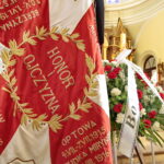 Uroczysty pogrzeb Jana Wosińskiego oraz Piotra Pecela - partyzantów AK oraz NSZ zamordowanych przez komunistów w Zgórsku koło Kielc / Marzena Mąkosa / Radio Kielce