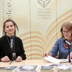 Spotkanie autorskie z Mają Wolny w Wojewódzkiej Bibliotece Publicznej / Marzena Mąkosa / Radio Kielce