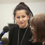 Spotkanie autorskie z Mają Wolny w Wojewódzkiej Bibliotece Publicznej / Marzena Mąkosa / Radio Kielce