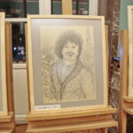 Wernisaż wystawy malarstwa Bolesława Jóźwika w Wojewódzkim Domu Kultury im. Józefa Piłsudskiego w Kielcach / Marzena Mąkosa / Radio Kielce