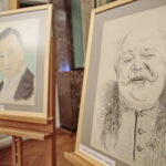 Wernisaż wystawy malarstwa Bolesława Jóźwika w Wojewódzkim Domu Kultury im. Józefa Piłsudskiego w Kielcach / Marzena Mąkosa / Radio Kielce