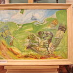 Wernisaż wystawy malarstwa Bolesława Jóźwika w Wojewódzkim Domu Kultury im. Józefa Piłsudskiego w Kielcach / Marzena Mąkosa / Radio Kielce