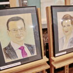 Wernisaż wystawy malarstwa Bolesława Jóźwika w Wojewódzkim Domu Kultury im. Józefa Piłsudskiego w Kielcach / Marzena Mąkosa / Radio Kielce