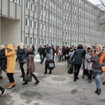 Ewakuacja Świętokrzyskiego Urzędu Wojewódzkiego / Marzena Mąkosa / Radio Kielce