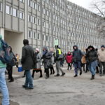 Ewakuacja Świętokrzyskiego Urzędu Wojewódzkiego / Marzena Mąkosa / Radio Kielce