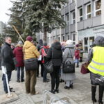 Ewakuacja Świętokrzyskiego Urzędu Wojewódzkiego / Marzena Mąkosa / Radio Kielce