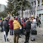 Ewakuacja Świętokrzyskiego Urzędu Wojewódzkiego / Marzena Mąkosa / Radio Kielce