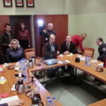 Spotkanie władz miasta i polskich funkcjonariuszy z oficjalną delegacją policji z partnerskiego miasta Gotha w Niemczech / Marzena Mąkosa / Radio Kielce