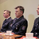 Spotkanie władz miasta i polskich funkcjonariuszy z oficjalną delegacją policji z partnerskiego miasta Gotha w Niemczech. Drugi od prawej Günter Lierhammer - generał brygady i komendant Policji w Gotha / Marzena Mąkosa / Radio Kielce