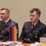 Spotkanie władz miasta i polskich funkcjonariuszy z oficjalną delegacją policji z partnerskiego miasta Gotha w Niemczech. Po prawej: Günter Lierhammer - generał brygady i komendant Policji w Gotha / Marzena Mąkosa / Radio Kielce