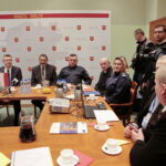 Spotkanie władz miasta i polskich funkcjonariuszy z oficjalną delegacją policji z partnerskiego miasta Gotha w Niemczech / Marzena Mąkosa / Radio Kielce